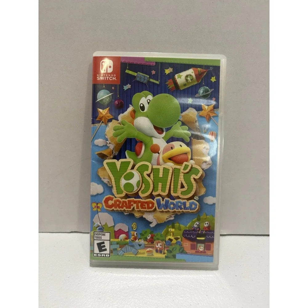 Yoshi's Crafted World (Nintendo Switch, 2019) Complete CIB Tested & Works